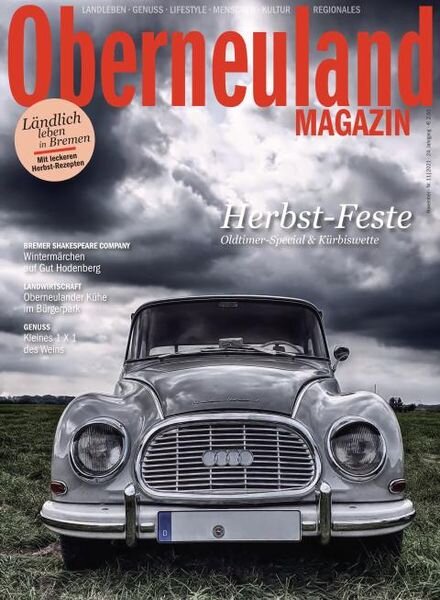 Oberneuland Magazin – 29 Oktober 2021 Cover