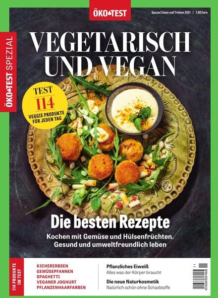 Okotest Spezial – Essen und Trinken 2021 Cover