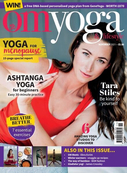 OM Yoga & Lifestyle – November 2021 Cover