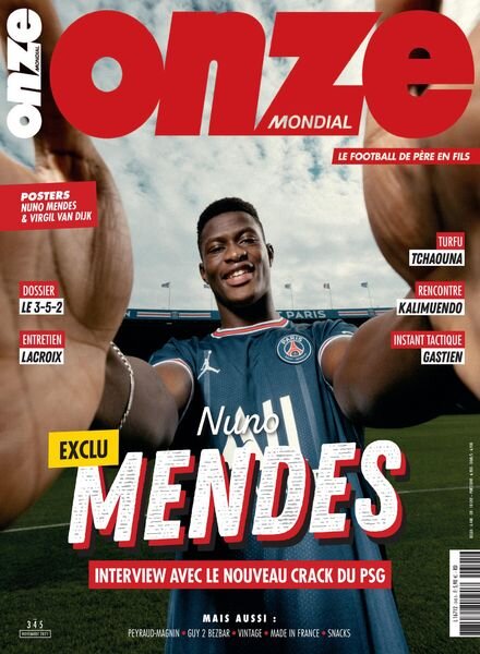 Onze Mondial – Novembre 2021 Cover