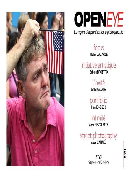 OPENEYE Magazine – Septembre-Octobre 2021 Cover