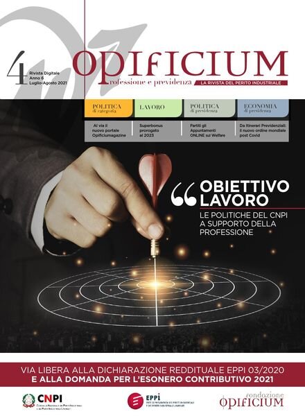 Opificium – Luglio-Agosto 2021 Cover