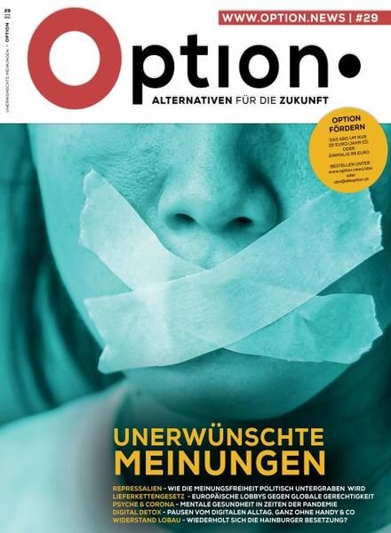 Option – 18 Oktober 2021 Cover