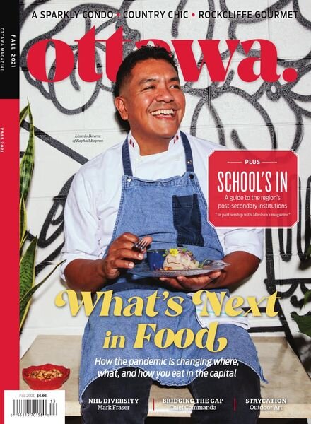 Ottawa Magazine – Fall 2021 Cover