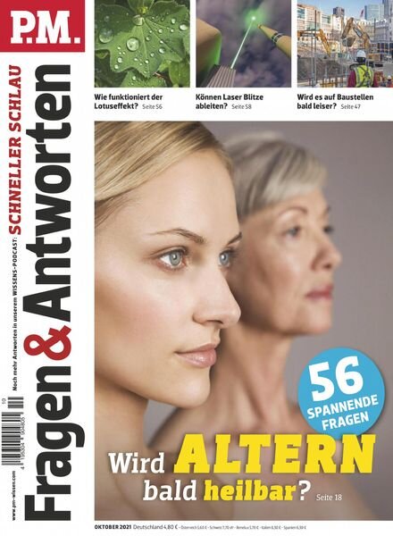 P.M. Fragen & Antworten – Oktober 2021 Cover