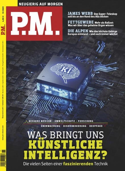 P.M. Magazin – November 2021 Cover