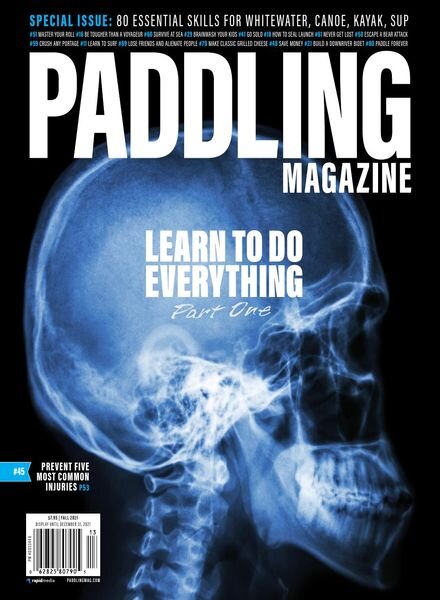 Paddling Magazine – October 2021 Cover