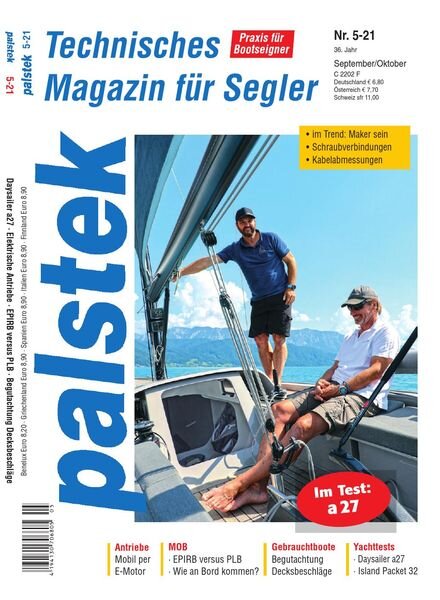 Palstek – September-Oktober 2021 Cover