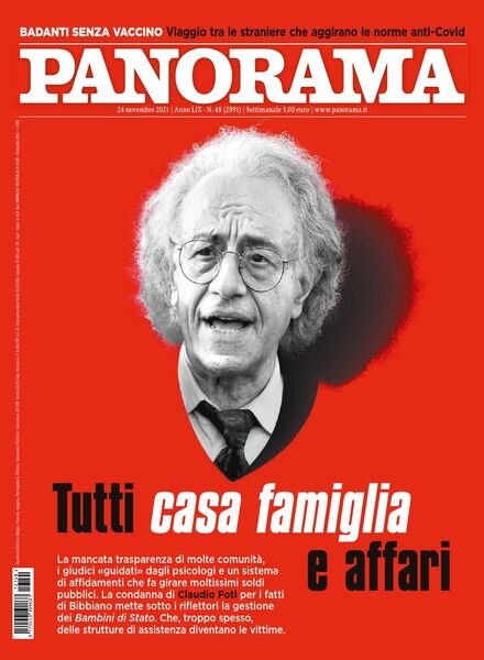 Panorama Italia – 24 Novembre 2021 Cover