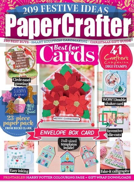 PaperCrafter – Issue 167 – January 2022 Cover