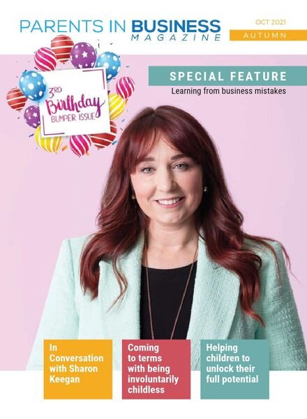 Parents in Biz – October 2021 Cover