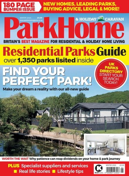 Park Home & Holiday Caravan – Winter 2021 Cover