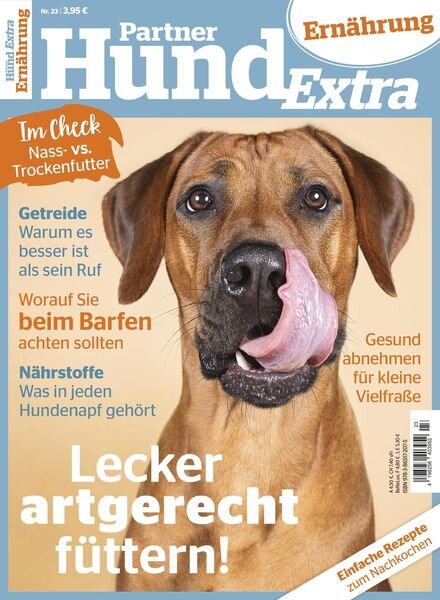 Partner Hund Extra – September 2021 Cover