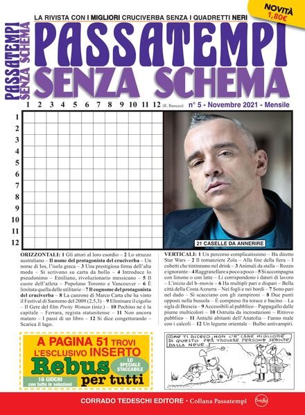 Passatempi Senza Schema – 29 ottobre 2021 Cover