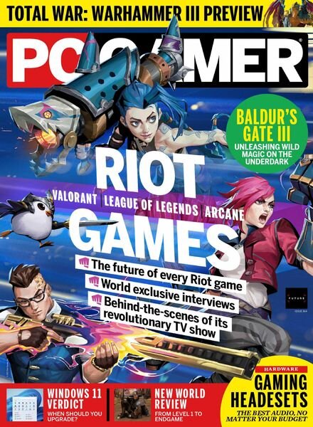 PC Gamer UK – Xmas 2021 Cover