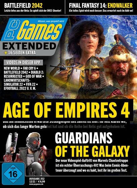 PC Games Germany – Dezember 2021 Cover