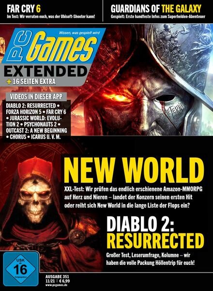 PC Games Germany – November 2021 Cover