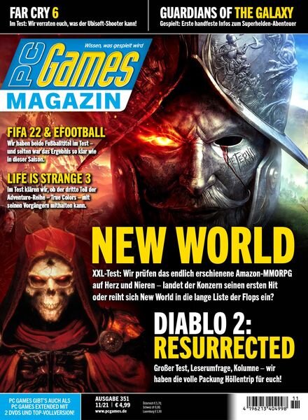 PC Games – November 2021 Cover