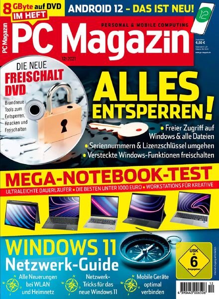 PC Magazin – Dezember 2021 Cover