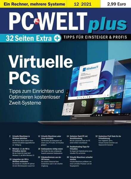 PC-Welt Plus – 05 Dezember 2021 Cover