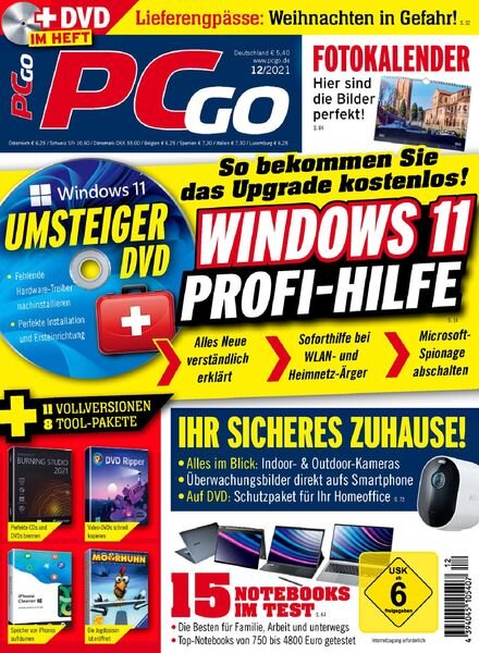 PCgo – Dezember 2021 Cover