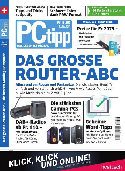 PCtipp – Oktober 2021 Cover