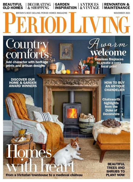 Period Living – November 2021 Cover