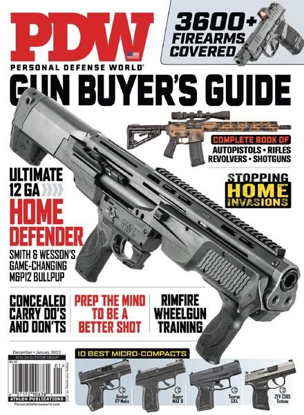 Personal Defense World – December 2021 Cover