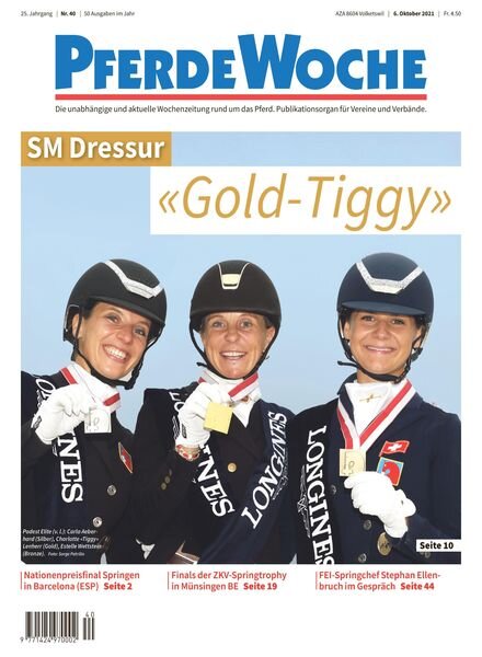 PferdeWoche – 06 Oktober 2021 Cover