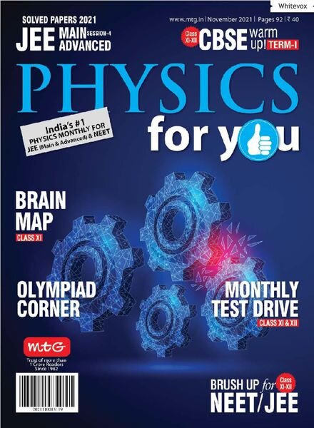 Physics For You – November 2021 Cover