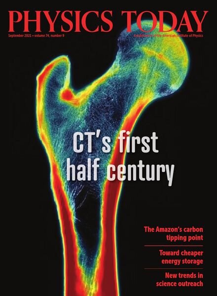 Physics Today – September 2021 Cover