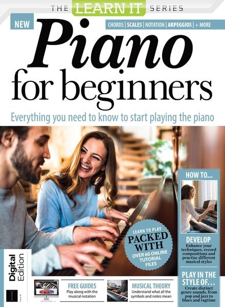 Piano For Beginners – October 2021 Cover