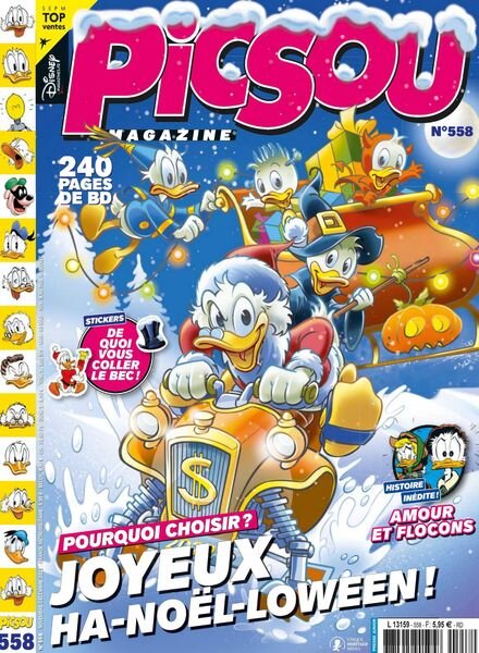 Picsou Magazine – Novembre-Decembre 2021 Cover