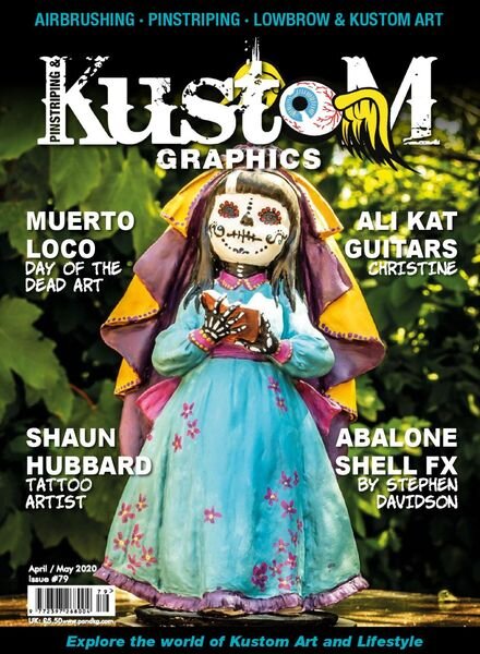Pinstriping & Kustom Graphics English Edition – April-May 2020 Cover