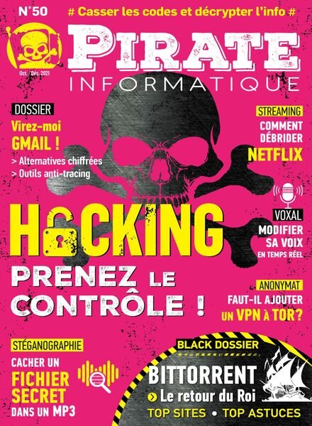 Pirate Informatique – Octobre-Decembre 2021 Cover