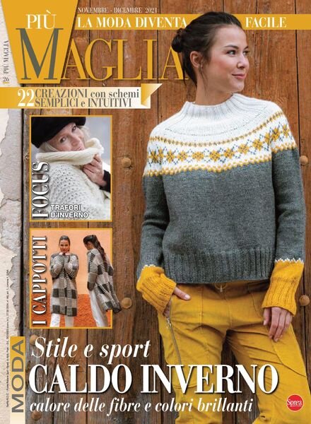 Piu Maglia – novembre 2021 Cover