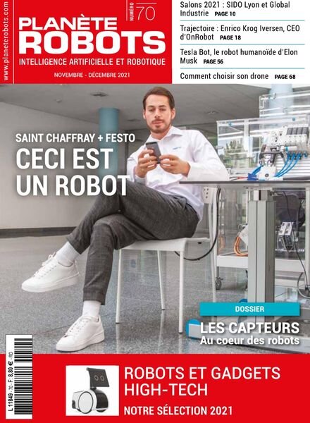 Planete Robots – Novembre-Decembre 2021 Cover