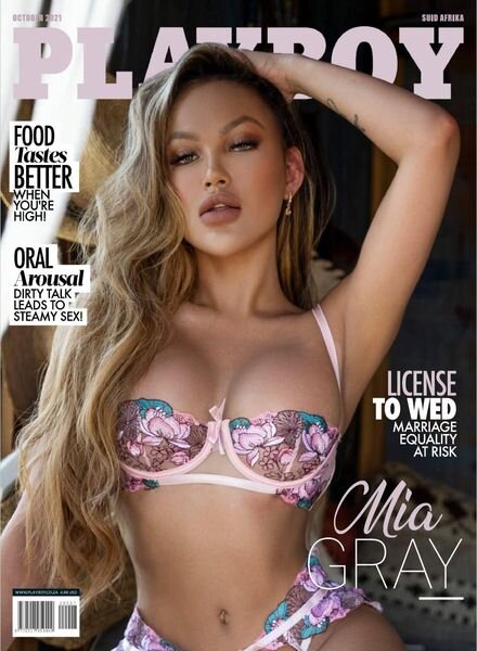 Playboy Suid Afrika – October 2021 Cover
