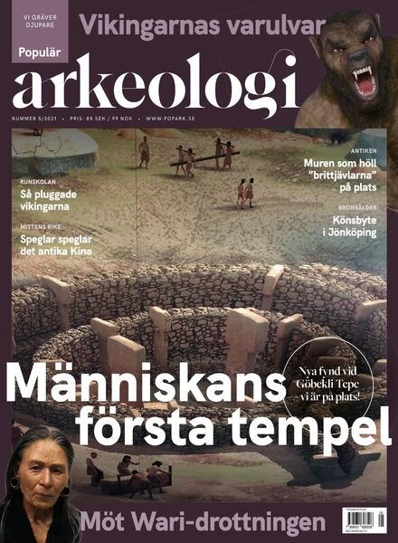 Popular arkeologi – 08 november 2021 Cover