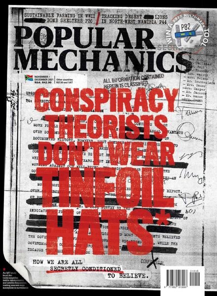 Popular Mechanics South Africa – November 2021 Cover