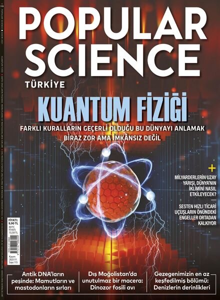Popular Science Turkey – Kasim 2021 Cover