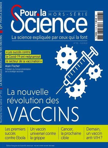 Pour la Science – Hors-Serie – Novembre-Decembre 2021 Cover