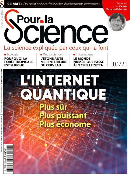 Pour la Science – Octobre 2021 Cover