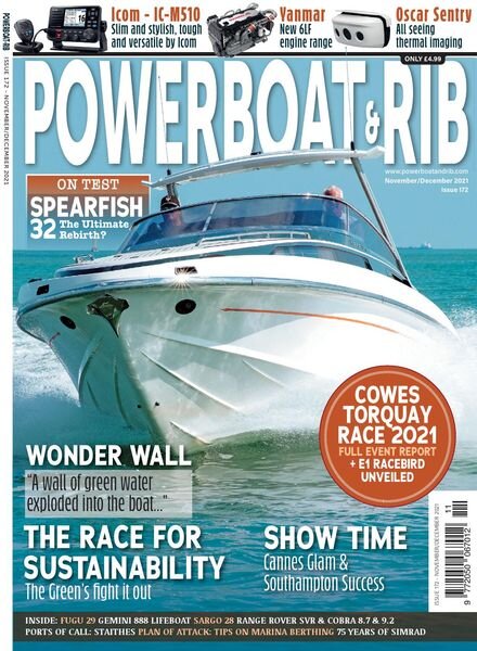 Powerboat & RIB – December 2021 Cover