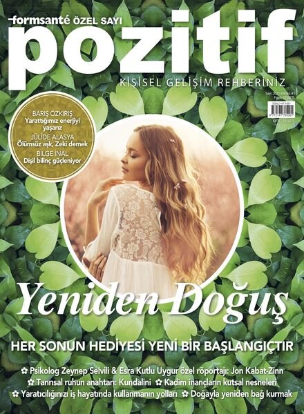 Pozitif – Eylul 2021 Cover