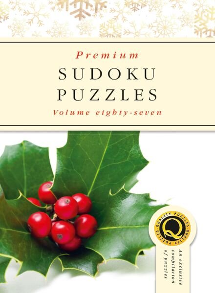 Premium Sudoku – November 2021 Cover