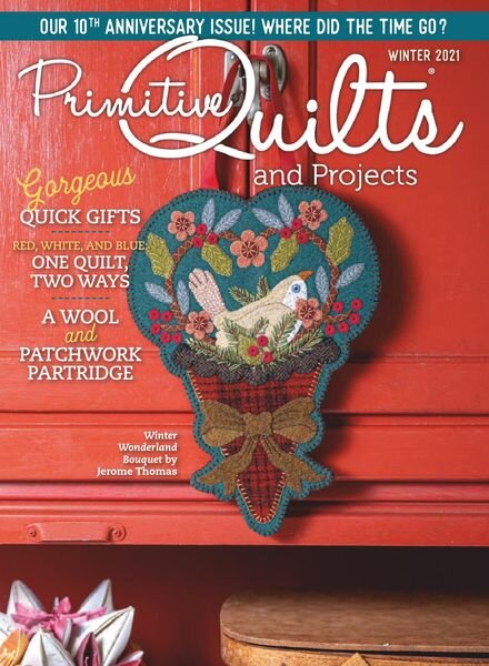 Primitive Quilts and Projects – October 2021 Cover