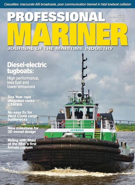 Professional Mariner – December 2021-January 2022 Cover