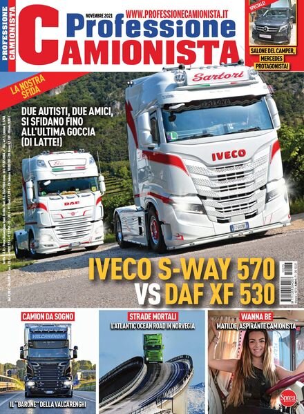 Professione Camionista – novembre 2021 Cover