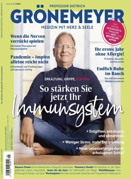 Professor Dietrich GrOnemeyer – 26 Februar 2021 Cover